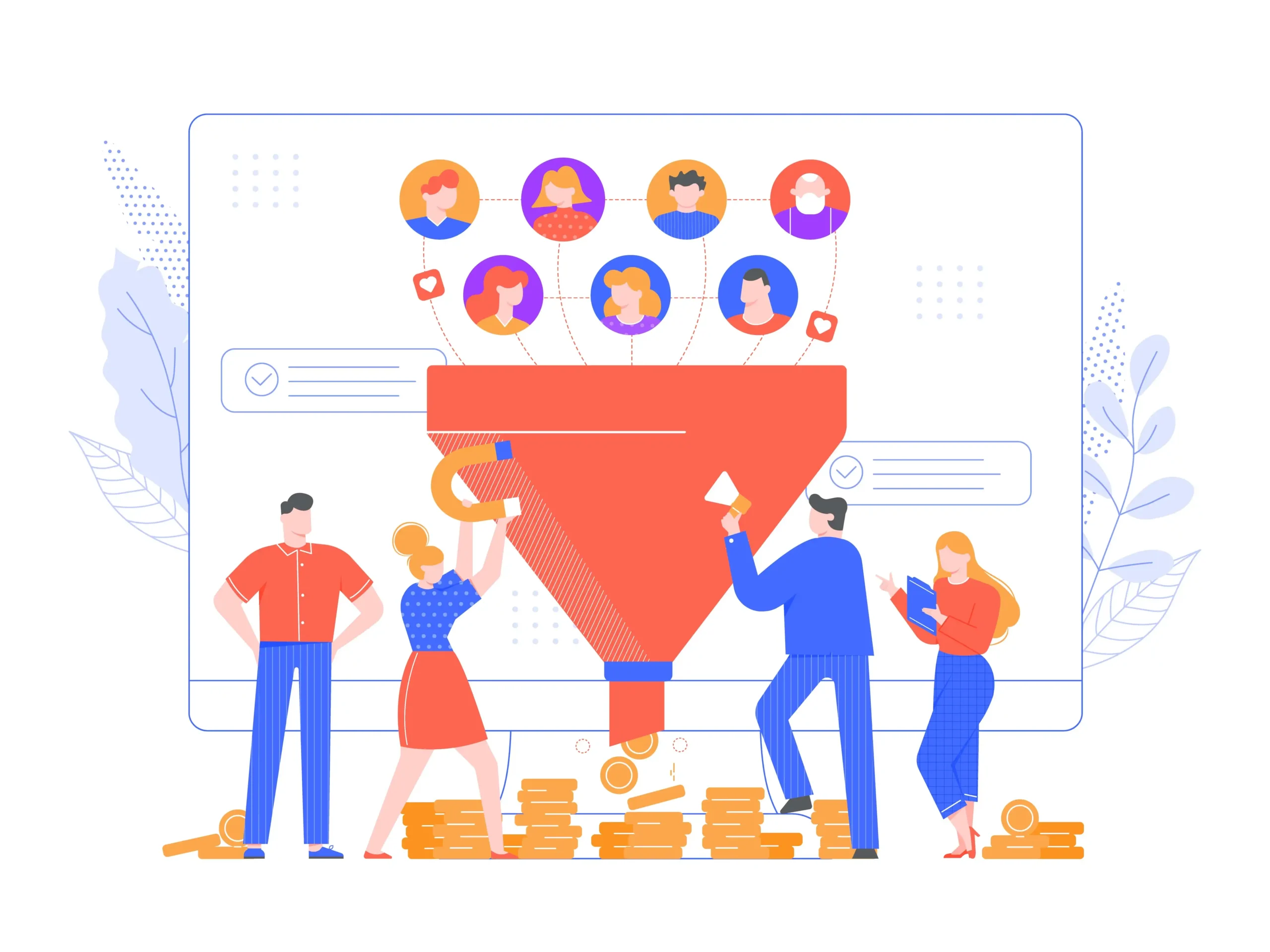 social media ads for lead generation